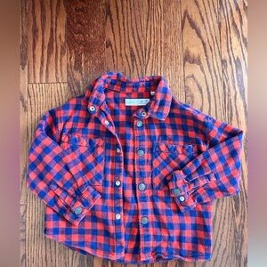 Boys 2-4 y flannel shirt